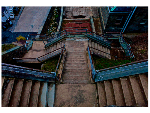 Port Deposit Stairs - 8x10 Print