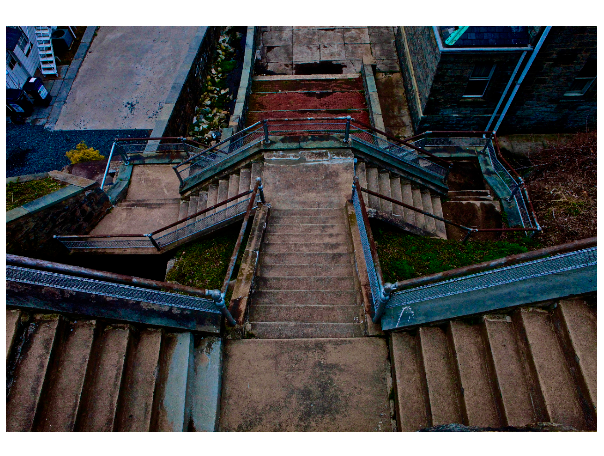 Port Deposit Stairs - 8x10 Print